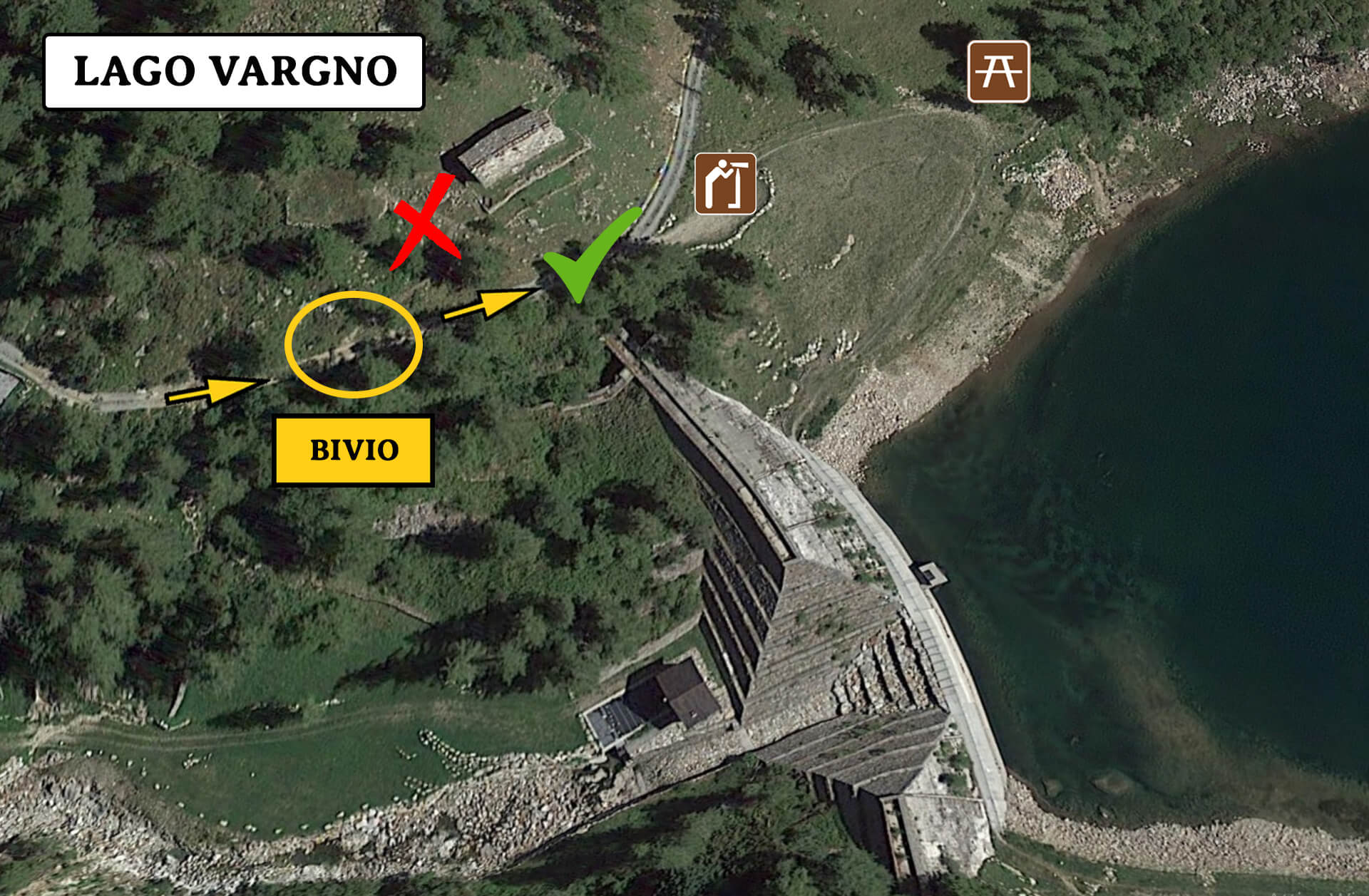 Cammino di Oropa Valdostano: consigli sul bivio al lago Vargno